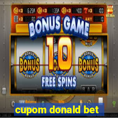 cupom donald bet